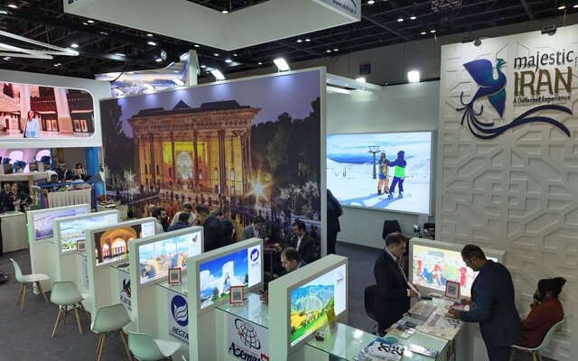 غرفه ایران در بازار سفر عربی افتتاح شد