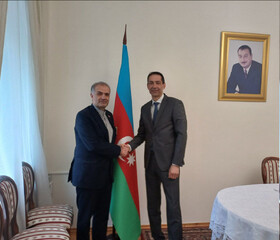دیدار سفیران ایران و آذربایجان در مسکو