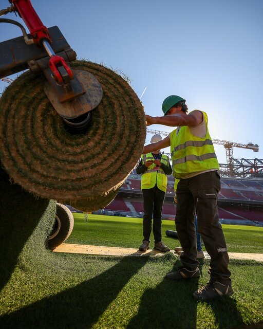 ادامه بازسازی نوکمپ با موتور برق!