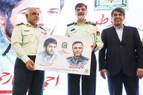مراسم تکریم و معارفه فرمانده انتظامی استان کرمان