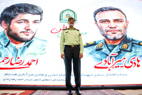 سردار احمدرضا رادان،فرمانده کل انتظامی کشوردرمراسم تکریم و معارفه فرمانده انتظامی استان کرمان