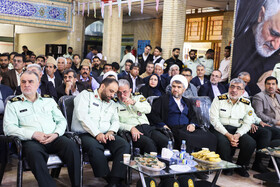 مراسم تکریم و معارفه فرمانده انتظامی استان کرمان