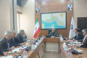برگزاری جلسه با استاندار هرمزگان در پی حادثه آتش‌سوزی بندر شهید رجایی