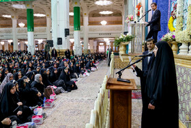 جشن و اجتماع بزرگ دختران دانشجو با عنوان «عهد خواهرانه» - قم