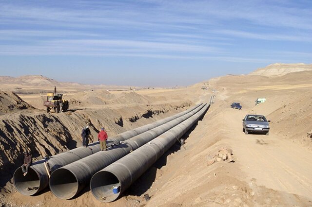 تصویر آرشیوی است تسریع در پروژه انتقال ۲۱ میلیون مترمکعب آب از سد نمرود به گرمسار