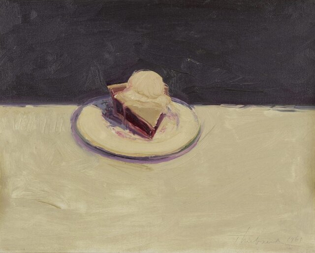 نقاشی «Pie a la Mode» برش کیک میلیون دلاری!