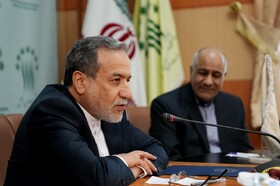 مراسم روز معلم در دانشکده روابط بین‌الملل با حضور «عراقچی »