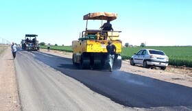 اجرای طرح بهسازی محور روستایی سینک در جعفرآباد قم