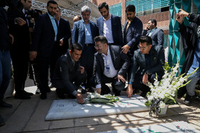 بازدید حسین افشین، معاون علمی، فناوری و اقتصاد دانش‌بنیان رئیس‌جمهور از نمایشگاه اینوتکس ۲۰۲۵