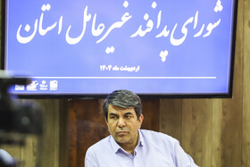 محمدعلی طالبی، استاندار در جلسه شورای پدافند غیرعامل استان کرمان