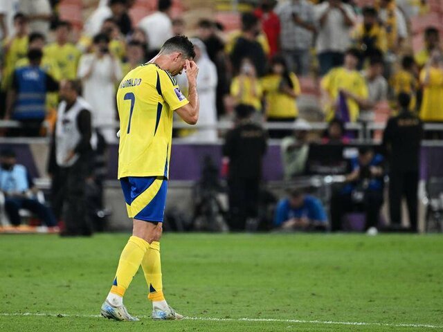 واکنش رونالدو به ناکامی النصر در لیگ نخبگان آسیا