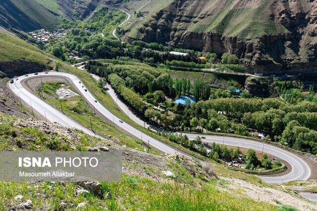 جاده چالوس از ۲۱ تا ۳۱ اردیبهشت مسدود می‌شود