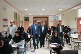 بازدید دکتر محمد حسن‌زاده رئیس ستاد برگزاری آزمون‌های سراسری در استان اردبیل از روند برگزاری نوبت اول آزمون سراسری سال ۱۴۰۴ در دانشگاه محقق اردبیلی