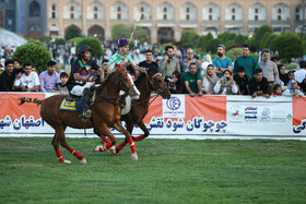 مسابقات نمادین چوگان در میدان تاریخی نقش جهان