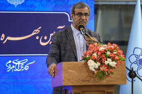 سخنرانی غلامحسین مظفری، استاندار خراسان رضوی در مراسم افتتاح ايستگاه قطار شهری «شهيد فكوری»