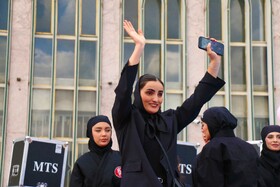 حضور و اجرای دختران نینجا در جشن شهردخت در همدان 