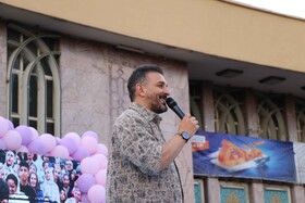 اجرای استند آپ کمدی میثم درویشان پور در جشن شهردخت  در همدان