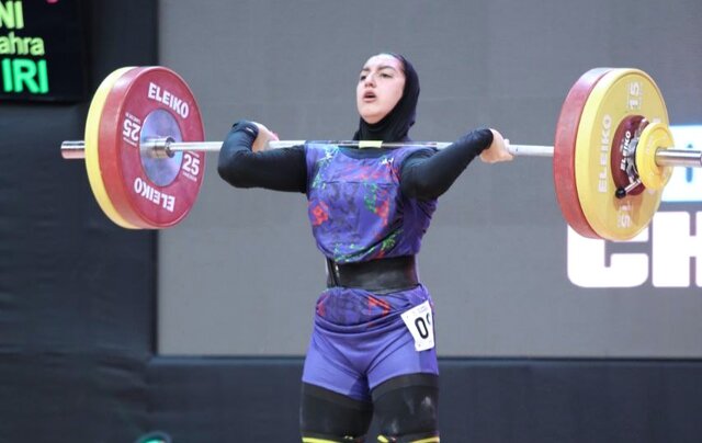 ویدیو/ مدالآوری دختر وزنهبردار ایران در قهرمانی نوجوانان جهان ویدیو/ مدالآوری دختر وزنهبردار ایران در قهرمانی نوجوانان جهان