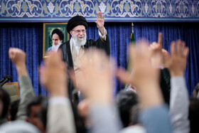 دیدار مسئولان و کارگزاران حج با رهبر انقلاب اسلامی
