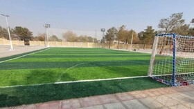احداث چمن مصنوعی در روستاهای فاقد سالن ورزشی