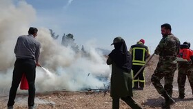 خطر احتمالی آتش‌سوزی در مراتع و جنگل‌های استان سمنان