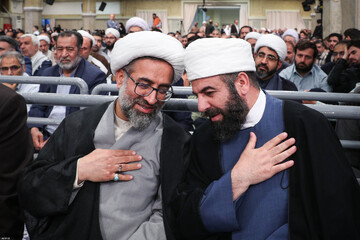 دیدار مسئولان و کارگزاران حج با رهبر انقلاب اسلامی