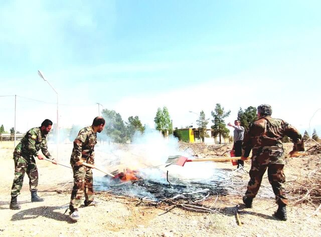 خطر احتمالی آتشسوزی در مراتع و جنگلهای استان سمنان