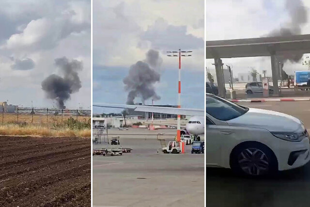 ویدیو/ فرودگاه «بنگوریون» هدف موشک هایپرسونیک انصارالله ویدیو/ فرودگاه «بنگوریون» هدف موشک هایپرسونیک انصارالله