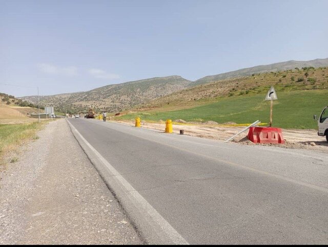 آغاز عملیات تعریض محور ملکشاهی به ایلام