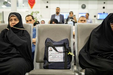 بدرقه نخستین گروه از زائران حج ۱۴۰۴