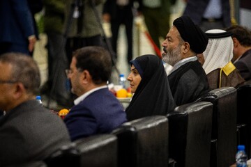 سید عبدالفتاح نواب، نماینده ولی فقیه در امور حج و زیارت در مراسم بدرقه نخستین گروه از زائران حج ۱۴۰۴