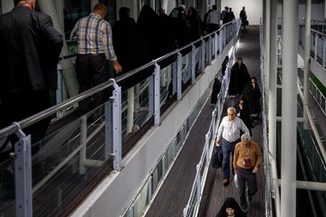 بدرقه نخستین گروه از زائران حج ۱۴۰۴