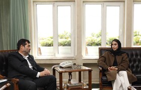 دیدار ناهید کیانی با وزیر ورزش