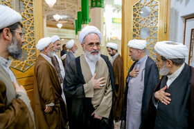 مراسم یادبود جانباختگان بندر شهید رجایی در حرم حضرت معصومه(س)