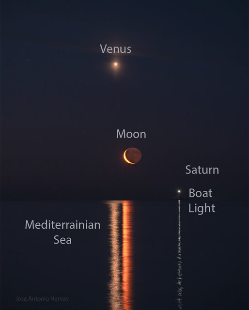 عکس روز ناسا از خطوط سیارهای در آب