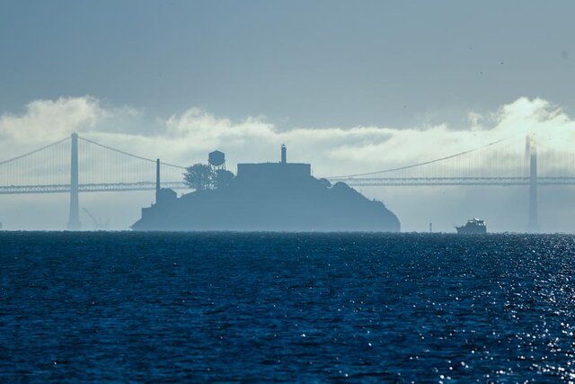 نمایی از زندان مخوف آلکاتراز دستور ترامپ برای بازگشایی مجدد زندان آلکاتراز