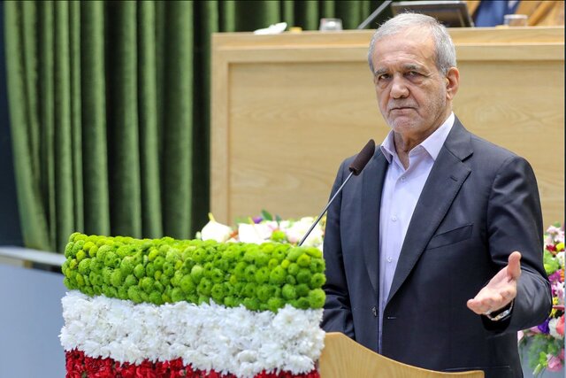 سخنرانی پزشکیان در اجلاسیه مجلس ششم خبرگان رهبری