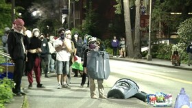تصرف دانشگاه واشنگتن توسط حامیان فلسطین