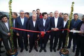 حضور عبدالکریم حسین‌زاده، معاون رییس جمهور در امور توسعه روستایی و مناطق محروم کشور در مراسم افتتاح و کلنگ‌زنی پروژه نگارخانه