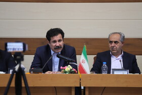 عبدالکریم حسین‌زاده، معاون رییس جمهور در امور توسعه روستایی و مناطق محروم کشور و بهرام سرمست، استاندار آذربایجان‌شرقی در شورای اداری فرمانداری مراغه