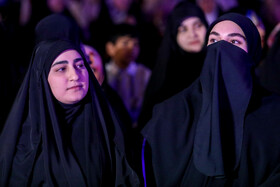 زینب سلیمانی در جشن «دختر ایران» در میدان امام حسین (ع) تهران