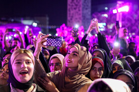 جشن «دختر ایران» در میدان امام حسین (ع) تهران