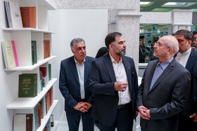 محمدباقر قالیباف، رئیس مجلس در افتتاح سی‌وششمین نمایشگاه بین‌المللی کتاب تهران