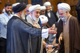 آیت الله محمدی گلپایگانی در همایش بین المللی یکصدمین سال بازتاسیس حوزه علمیه قم