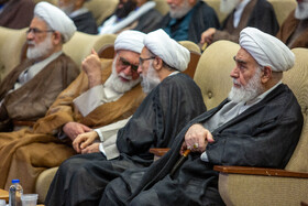 آیت الله محمدی گلپایگانی در همایش بین المللی یکصدمین سال بازتاسیس حوزه علمیه قم