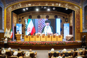 سخنرانی آیت الله حسینی بوشهری رییس جامعه مدرسین حوزه علمیه قم در همایش بین المللی یکصدمین سال بازتاسیس حوزه علمیه قم