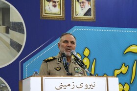 سخنرانی امیر سرتیپ کیومرث حیدری، فرمانده نزاجا در افتتاح پروژه بیمارستان ابن سینا ارتش 