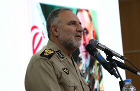 سخنرانی امیر سرتیپ کیومرث حیدری فرمانده نزاجا در افتتاح پروژه بیمارستان ابن سینا ارتش 
