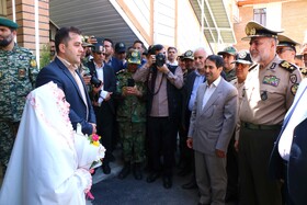 افتتاح پروژه بیمارستان ابن سینا ارتش همدان