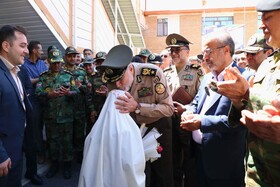 افتتاح پروژه بیمارستان ابن سینا ارتش همدان